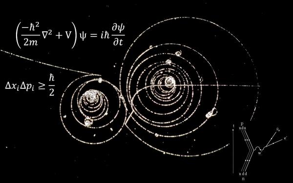 Chalkboard of quantum equations