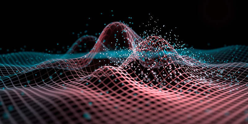 Abstract quantum field visual